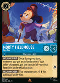 Morty Fieldmouse - Tiny Tim Disney Lorcana card