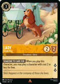 Lady - Family Dog Disney Lorcana card