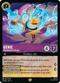 Genie - Wonderful Trickster Disney Lorcana card
