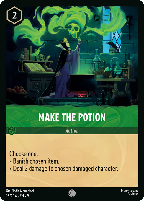 Make the Potion Disney Lorcana card