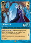 The Queen - Mirror Seeker Disney Lorcana card