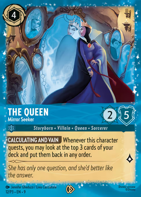 The Queen - Mirror Seeker Disney Lorcana card