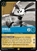 Oswald - The Lucky Rabbit Disney Lorcana card