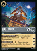 Chief Bogo - Police Commissioner Disney Lorcana card