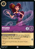 Megara - Part of the Plan Disney Lorcana card