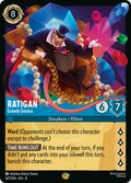 Ratigan - Greedy Genius Disney Lorcana card