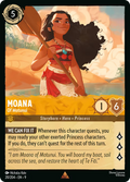 Moana - Of Motunui Disney Lorcana card