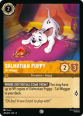 Dalmatian Puppy - Tail Wagger Disney Lorcana card