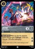 Jafar - Aspiring Ruler Disney Lorcana card