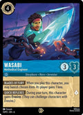 Wasabi - Methodical Engineer Disney Lorcana card