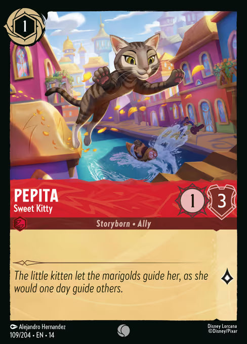 Pepita - Sweet Kitty Disney Lorcana card
