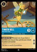 Tinker Bell - Very Clever Fairy Disney Lorcana card