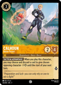 Calhoun - Battle-Tested Disney Lorcana card