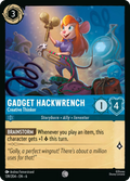 Gadget Hackwrench - Creative Thinker Disney Lorcana card