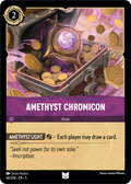 Amethyst Chromicon Disney Lorcana card