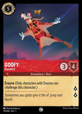 Goofy - Daredevil Disney Lorcana card