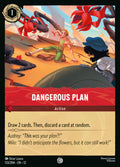 Dangerous Plan Disney Lorcana card