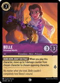 Belle - Untrained Mystic Disney Lorcana card
