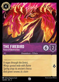 The Firebird - Force of Destruction Disney Lorcana card