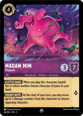 Madam Mim - Elephant Disney Lorcana card
