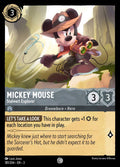 Mickey Mouse - Stalwart Explorer Disney Lorcana card