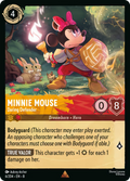 Minnie Mouse - Daring Defender Disney Lorcana card
