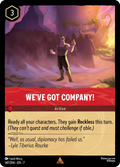 We've Got Company! Disney Lorcana card