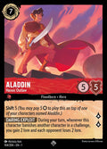 Aladdin - Heroic Outlaw Disney Lorcana card