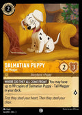 Dalmatian Puppy - Tail Wagger Disney Lorcana card