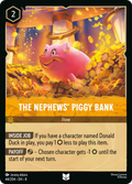 The Nephews' Piggy Bank Disney Lorcana card