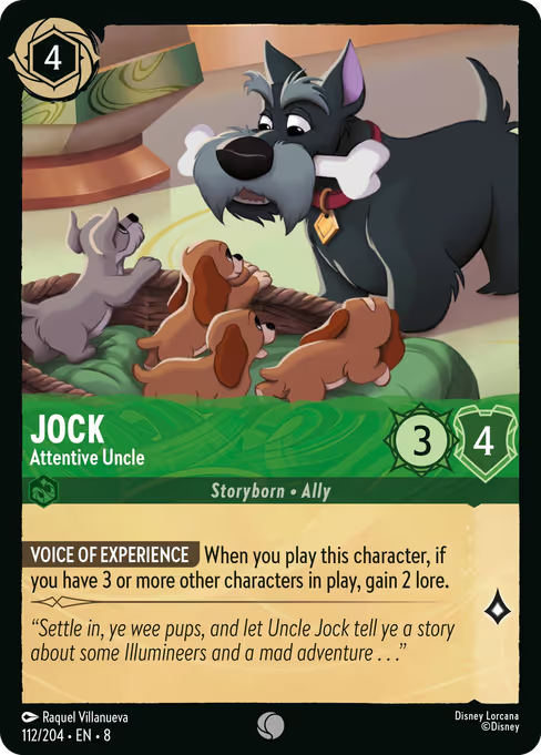 Jock - Attentive Uncle Disney Lorcana card