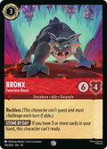 Bronx - Ferocious Beast Disney Lorcana card