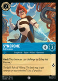 Syndrome - Evil Inventor Disney Lorcana card