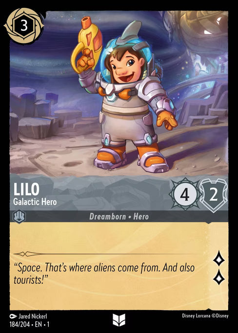 Lilo - Galactic Hero Disney Lorcana card