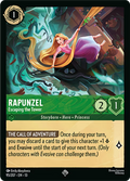 Rapunzel - Escaping the Tower Disney Lorcana card