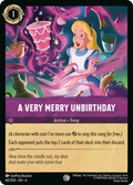A Very Merry Unbirthday Disney Lorcana card