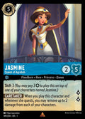 Jasmine - Queen of Agrabah Disney Lorcana card