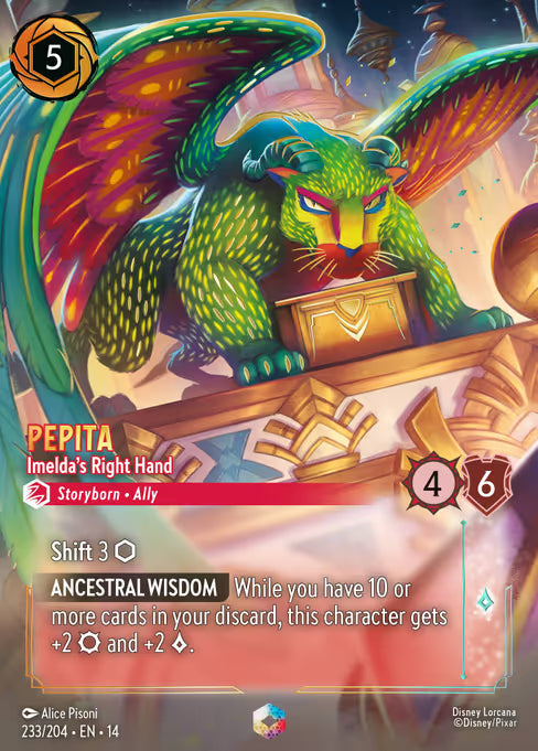 Pepita - Imelda's Right Hand Disney Lorcana card