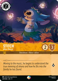 Stitch - Alien Dancer Disney Lorcana card