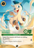 Pegasus - Gift for Hercules Disney Lorcana card