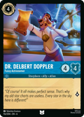 Dr. Delbert Doppler - Fussy Astronomer Disney Lorcana card