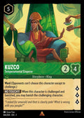 Kuzco - Temperamental Emperor Disney Lorcana card