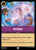 Befuddle Disney Lorcana card