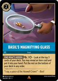 Basil's Magnifying Glass Disney Lorcana card