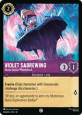 Violet Sabrewing - Senior Junior Woodchuck Disney Lorcana card