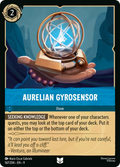 Aurelian Gyrosensor Disney Lorcana card