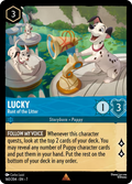 Lucky - Runt of the Litter Disney Lorcana card