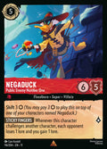 Negaduck - Public Enemy Number One Disney Lorcana card