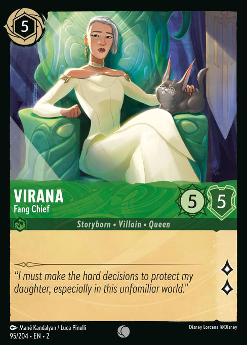 Virana - Fang Chief Disney Lorcana card