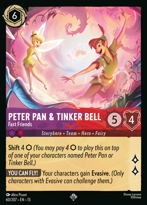 Rapunzel - Escaping the Tower Disney Lorcana card